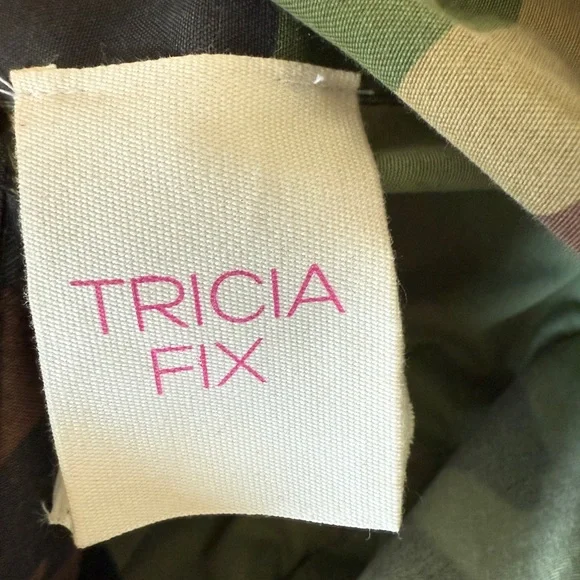 Free People Tricia Fix Camo with Colorful Embroidered Back - Picture 3 of 16